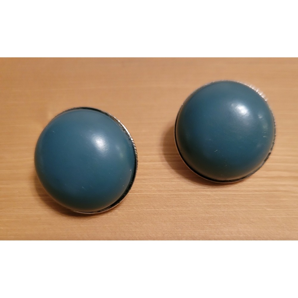VINTAGE SARAH COVENTRY ROUND CLIP-ON EARRINGS - Nice - Picture 12 of 12